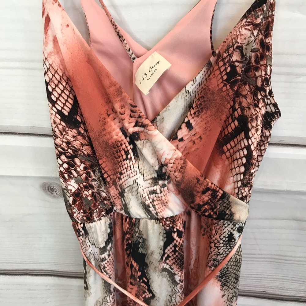 Python Snakeskin Maxi Dress - Picture 7 of 8